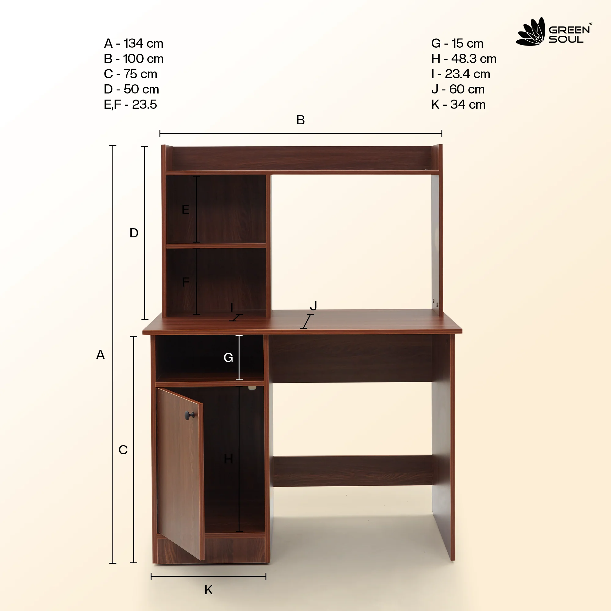 Green Soul Alpine Study Table - Image 33