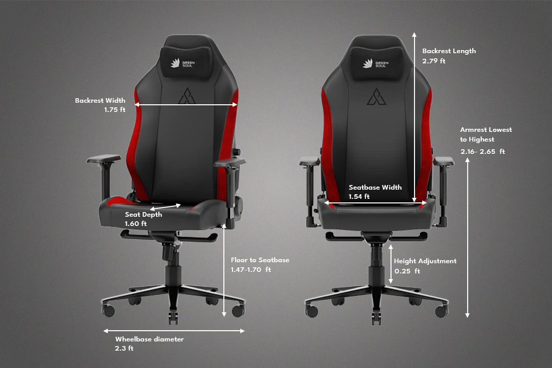 Green Soul Assassin Gaming Chair - Image 22