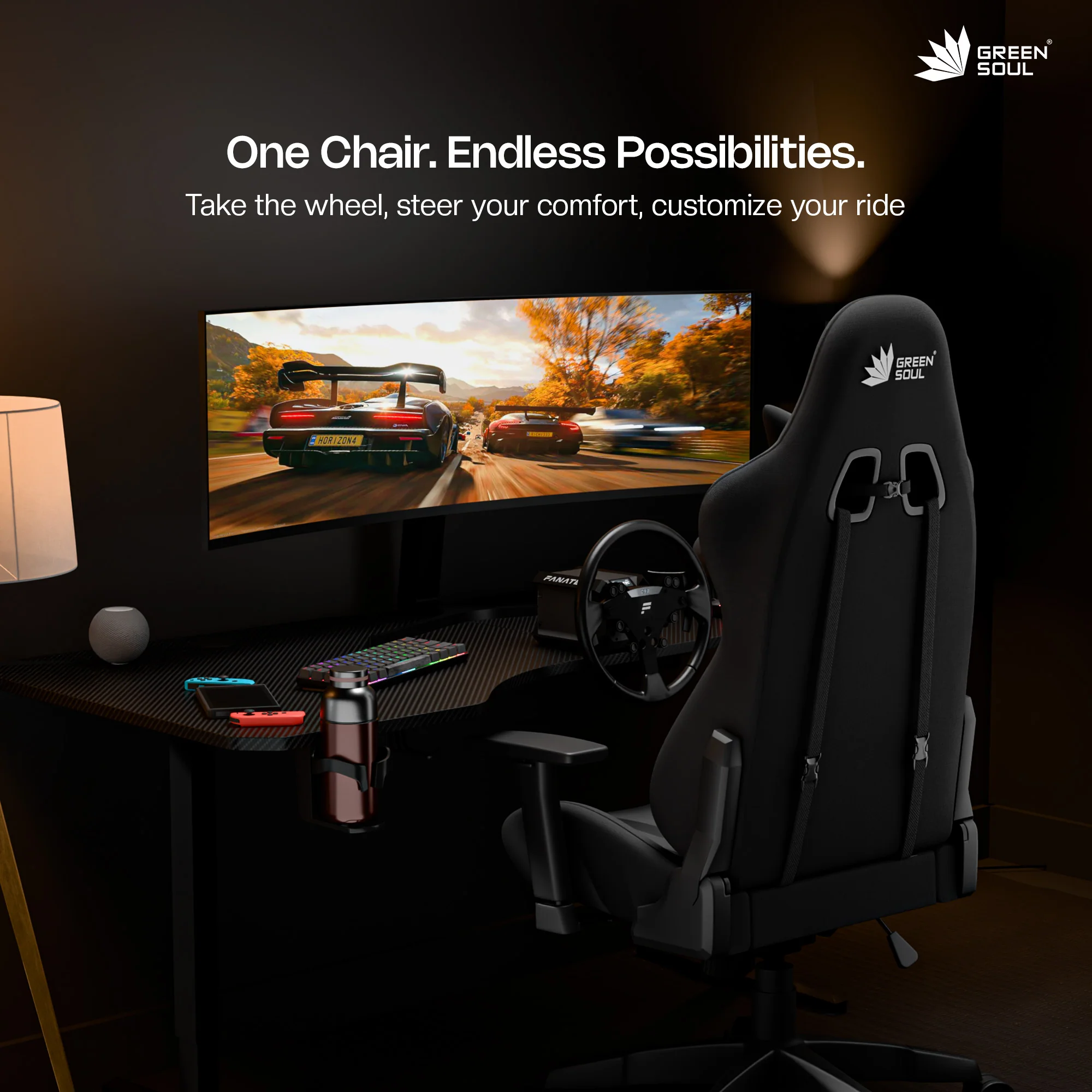 Green Soul Beast Gaming Chair - Image 54