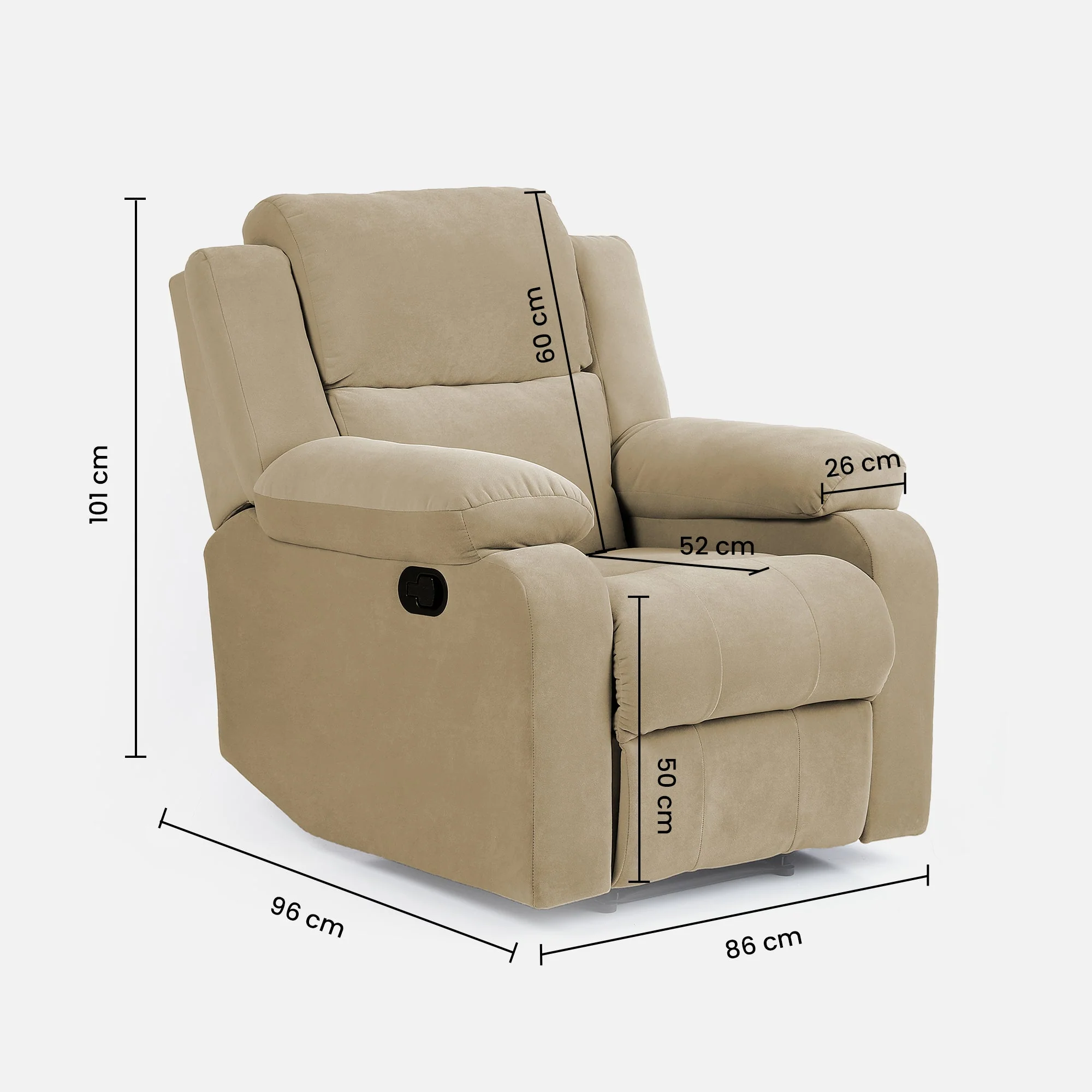 Green Soul Comfy Rocking Revolving and Recliner Sofa - Image 130