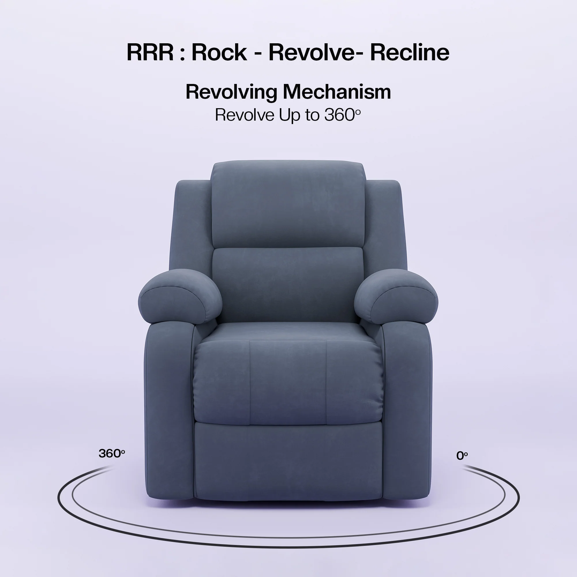 Green Soul Comfy Rocking Revolving and Recliner Sofa - Image 53