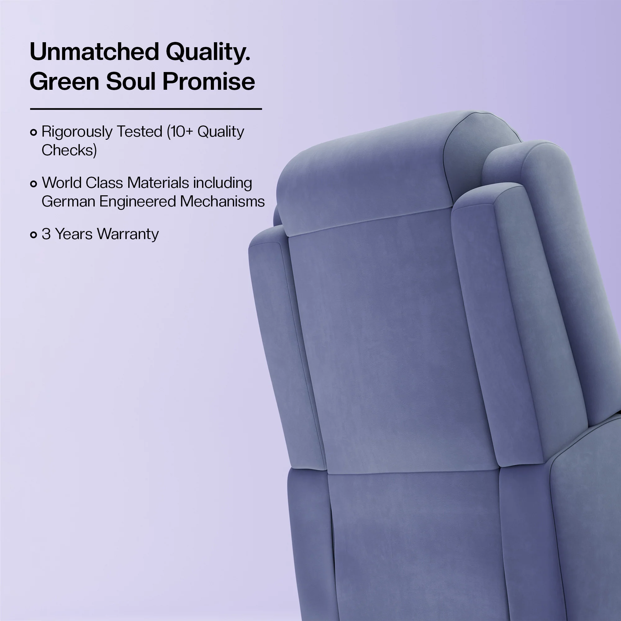 Green Soul Comfy Rocking Revolving and Recliner Sofa - Image 56