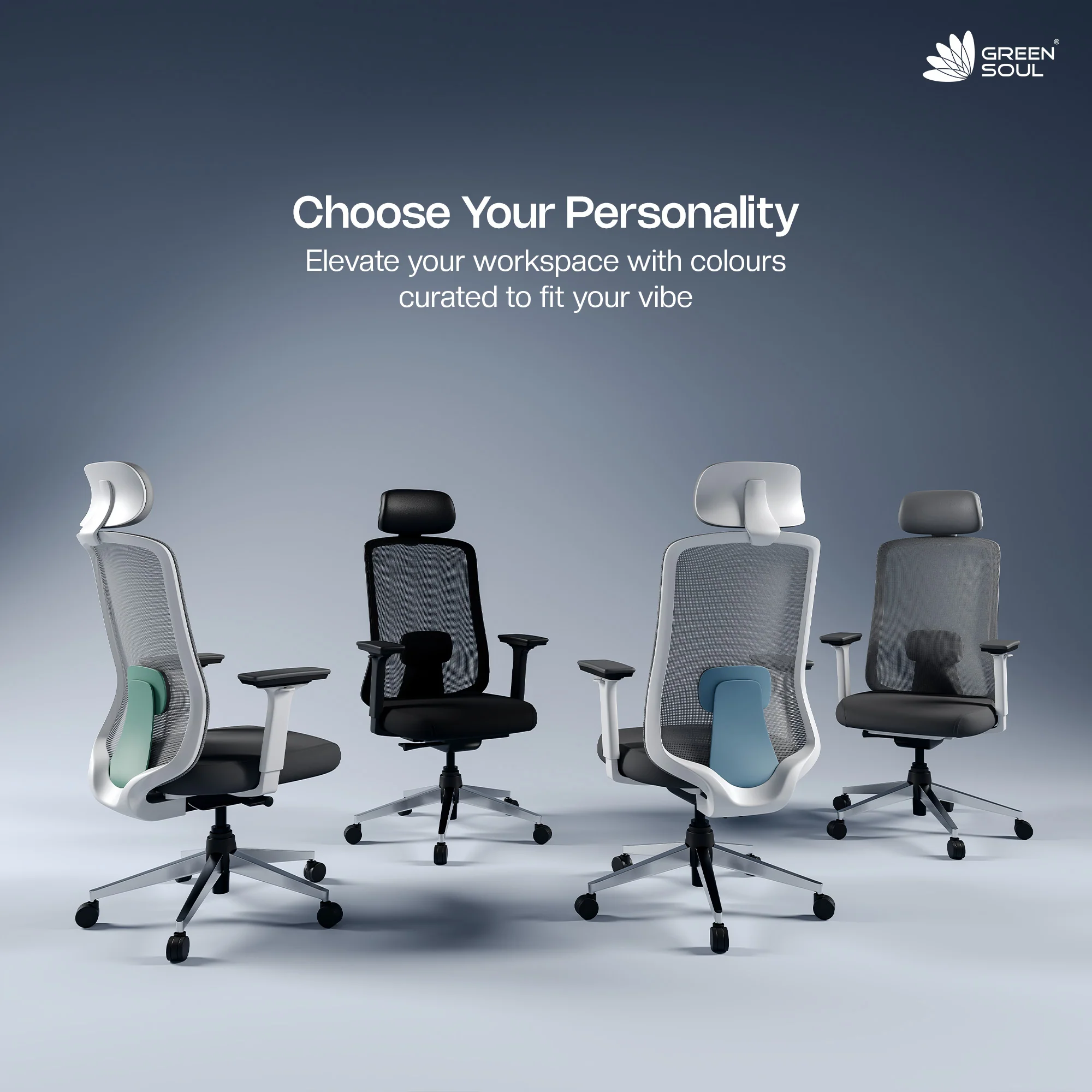 Green Soul Cosmos Superb Ergonomic Office Chair - Image 26