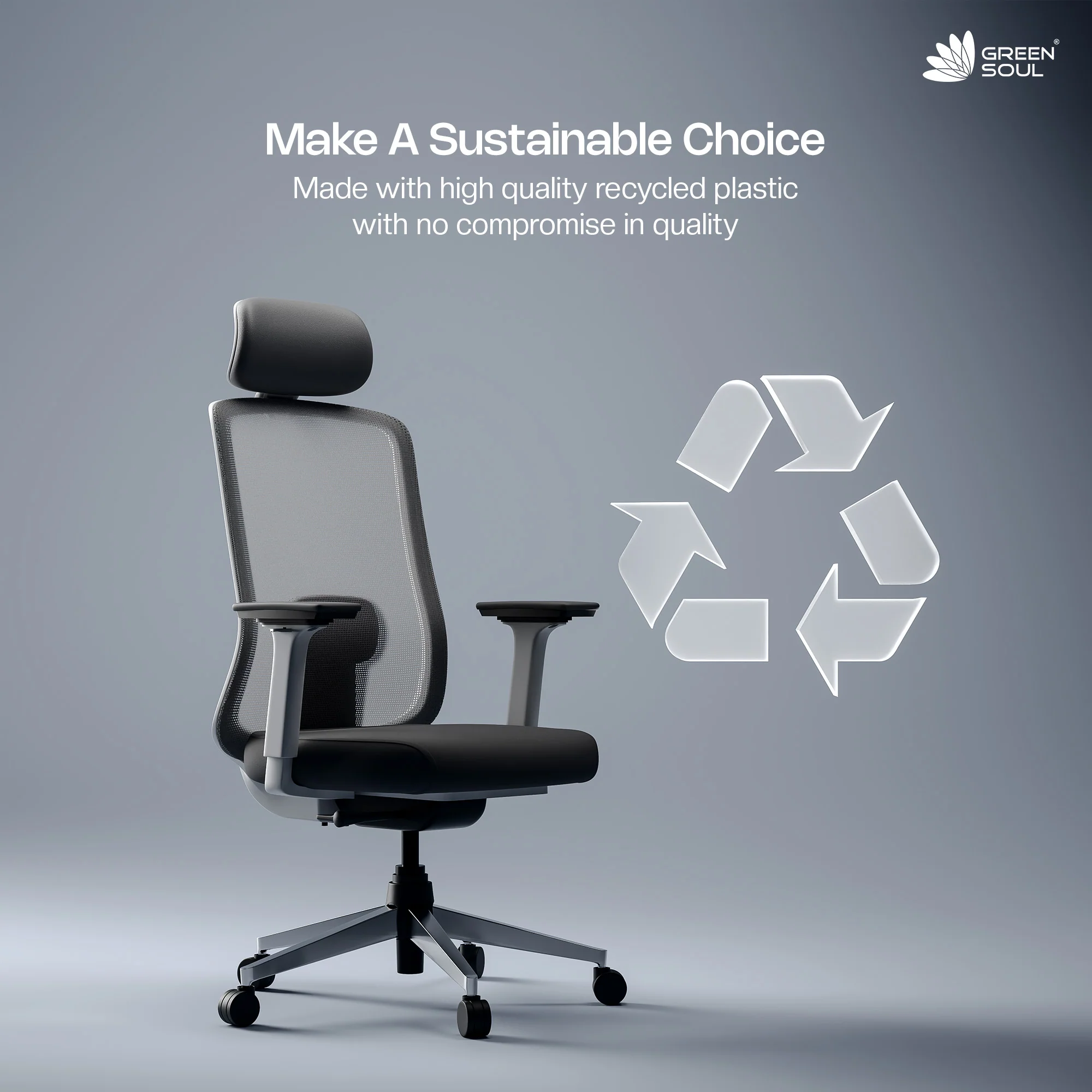 Green Soul Cosmos Superb Ergonomic Office Chair - Image 4