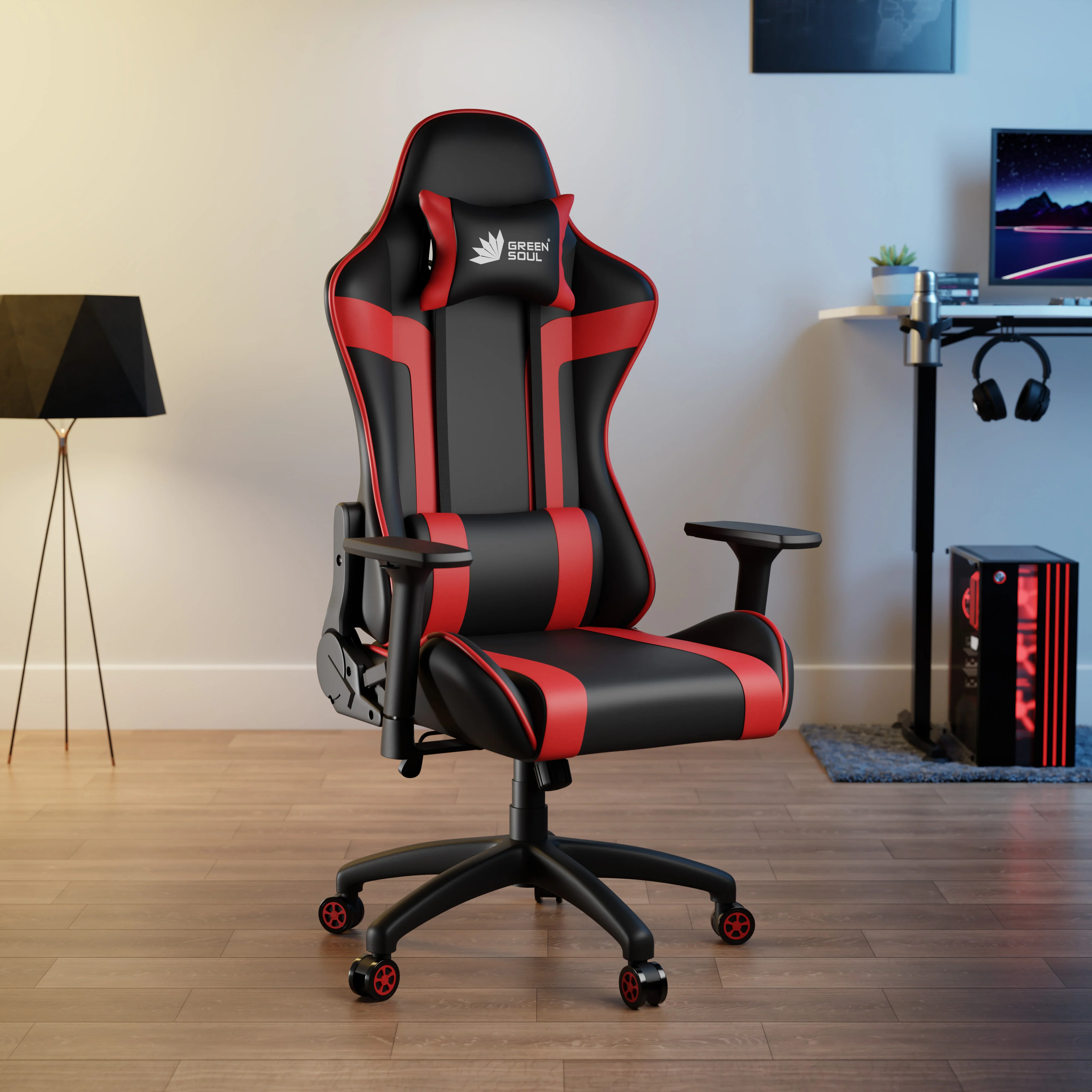 Green Soul Raptor 2.0 Racing Edition Gaming Chair - Image 4