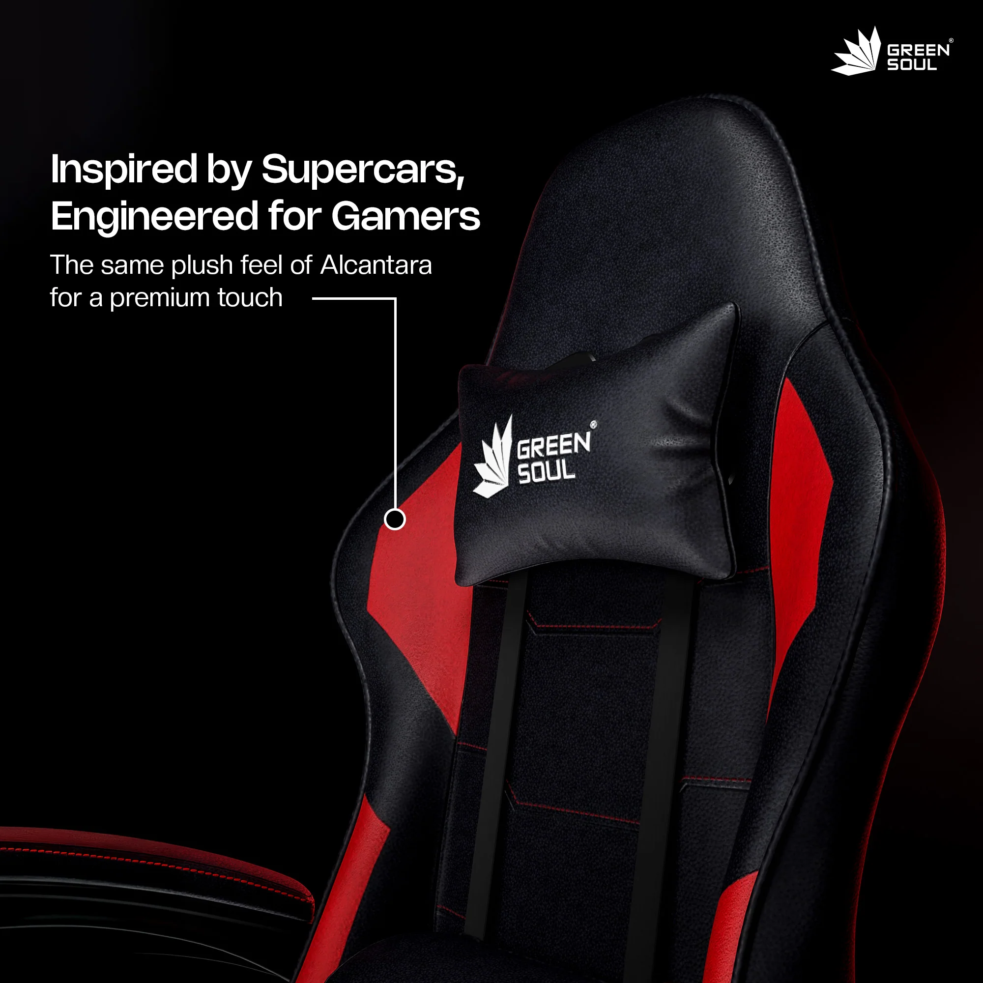 Green Soul Blade Ergonomic Gaming Chair Multi-Functional Computer Chair - Image 19