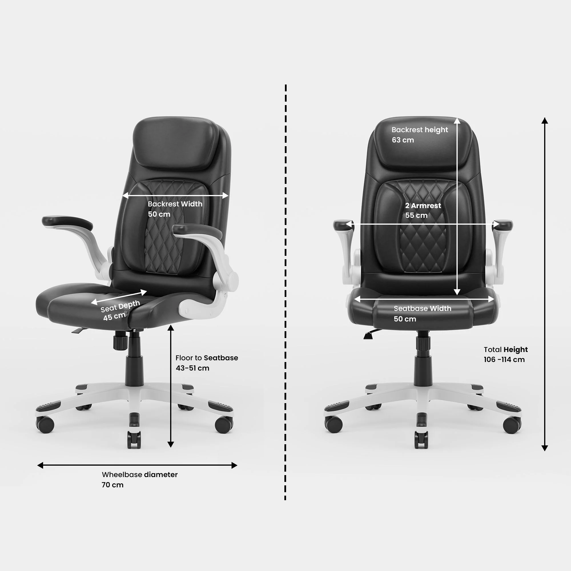 Green Soul Renewed Bosco High Back Executive Chair - Image 32