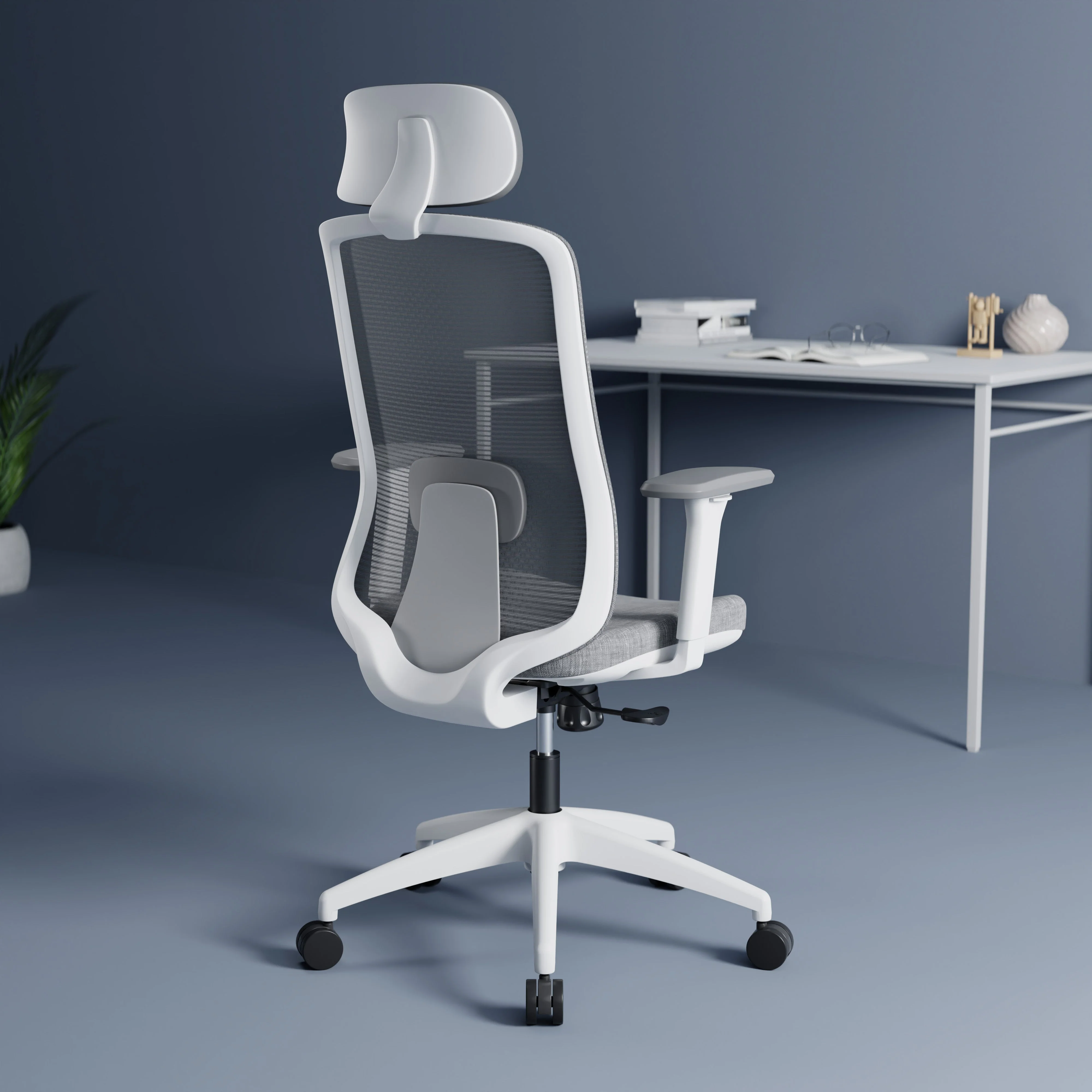 Green Soul Renewed Cosmos High Back Premium Office Chair Grey - Image 10