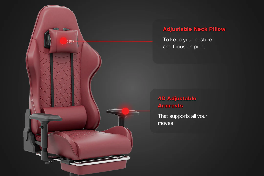 Green Soul Ghost RGB Ergonomic Gaming chair - Image 23
