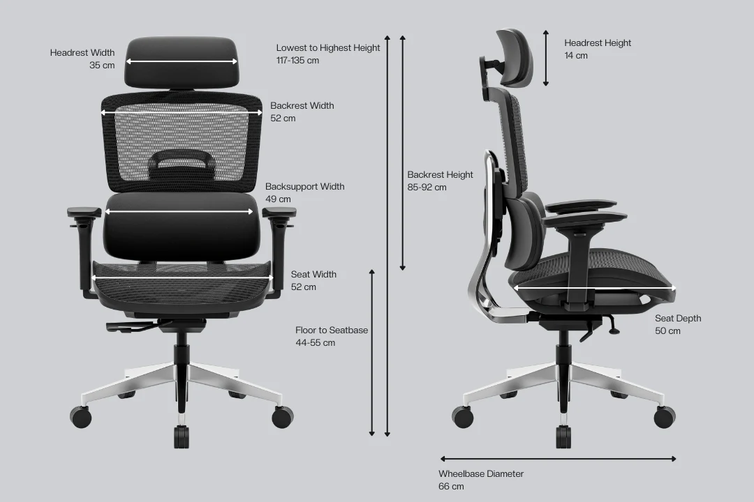 Green Soul Renewed Icon Pro Premium Ergonomic Office Chair - Image 23