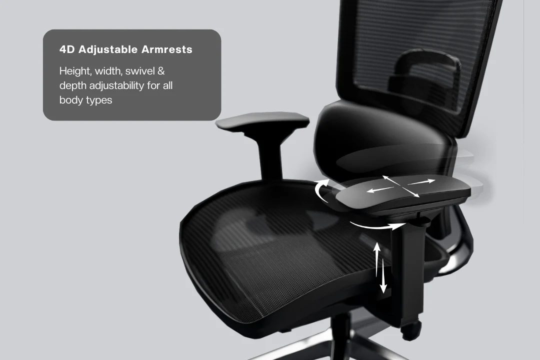 Green Soul Renewed Icon Pro Premium Ergonomic Office Chair - Image 24