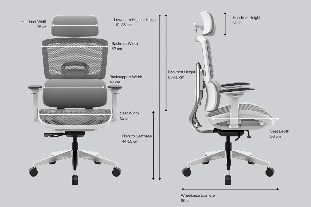Green Soul Renewed Icon Pro Premium Ergonomic Office Chair - Image 29