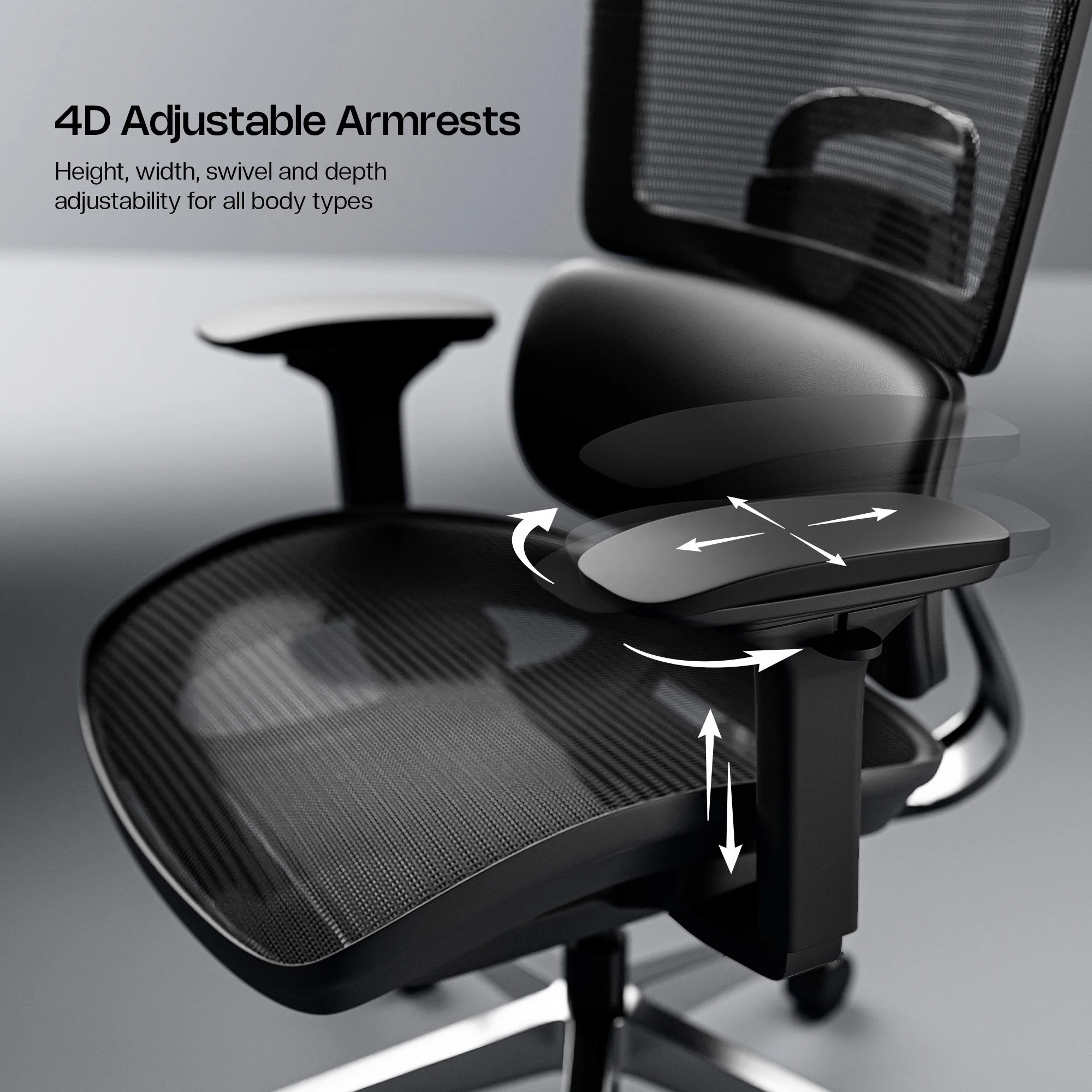 Green Soul Renewed Icon Pro Premium Ergonomic Office Chair - Image 9