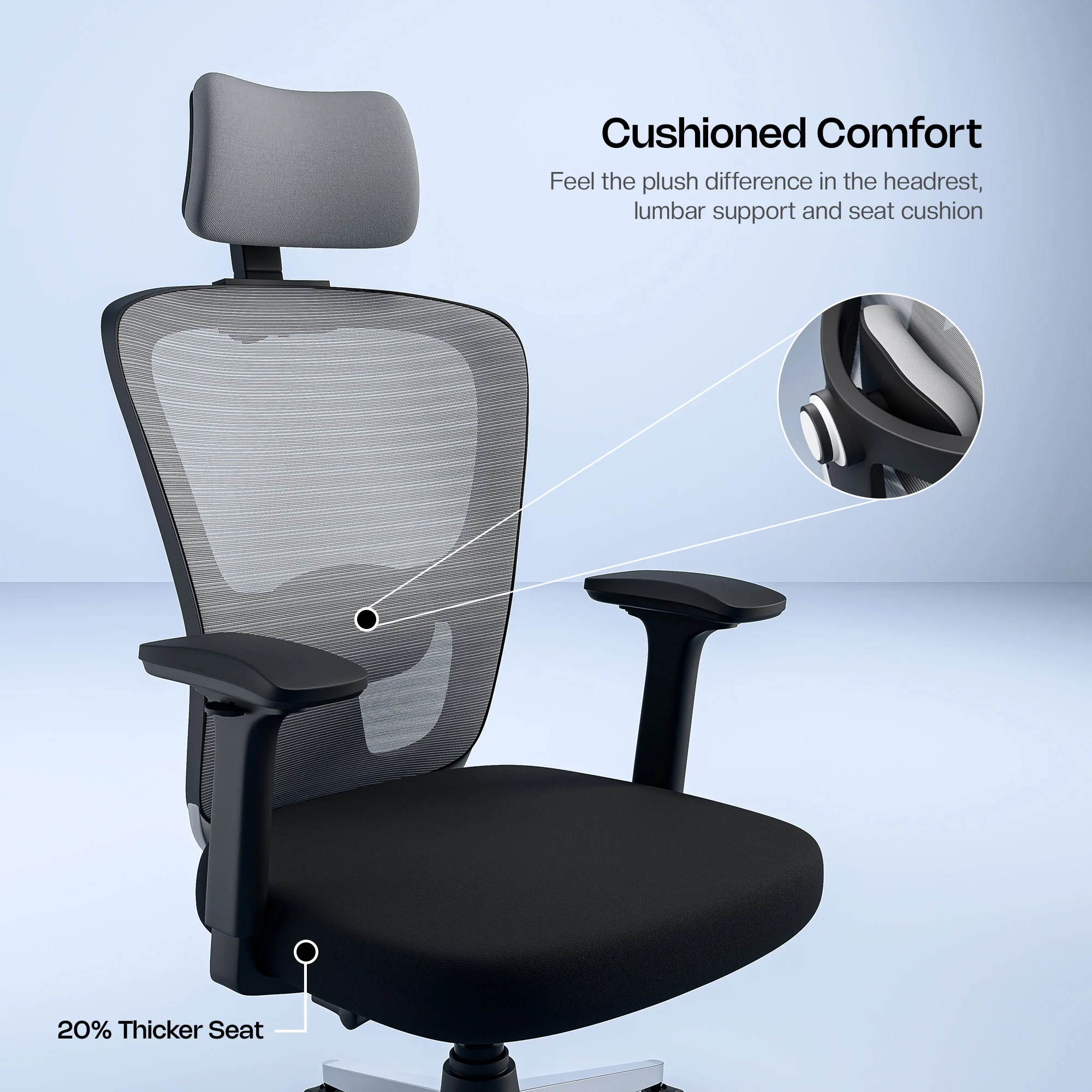 Green Soul Jupiter Pro Intelli-Adapt Recline Office Chair - Image 25