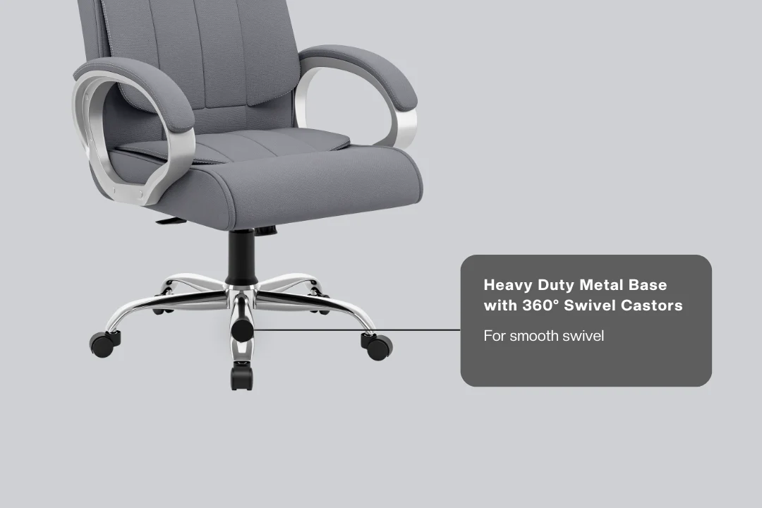 Green Soul Renewed Kiev Orthopedic Boss Office Chair (Fabric) - Image 5