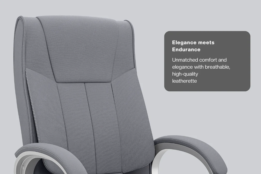 Green Soul Renewed Kiev Orthopedic Boss Office Chair (Fabric) - Image 7