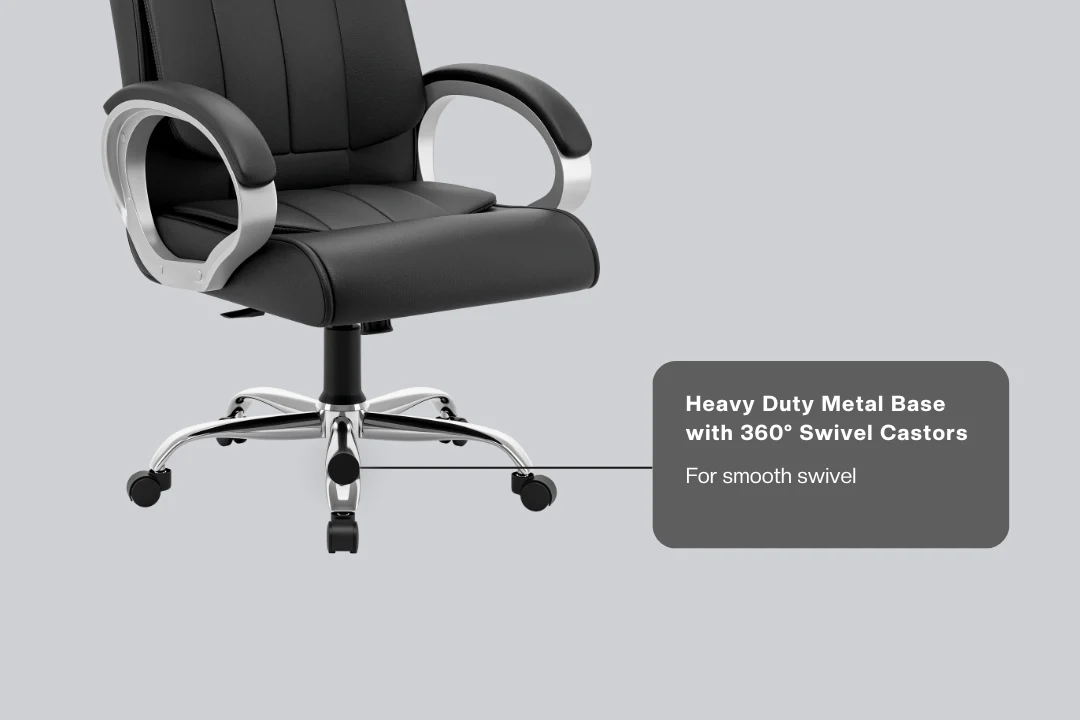 Green Soul Renewed Kiev Orthopedic Boss Office Chair (Leatherette) - Image 17