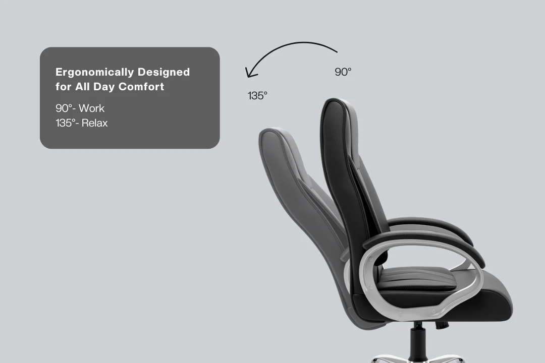 Green Soul Renewed Kiev Orthopedic Boss Office Chair (Leatherette) - Image 18
