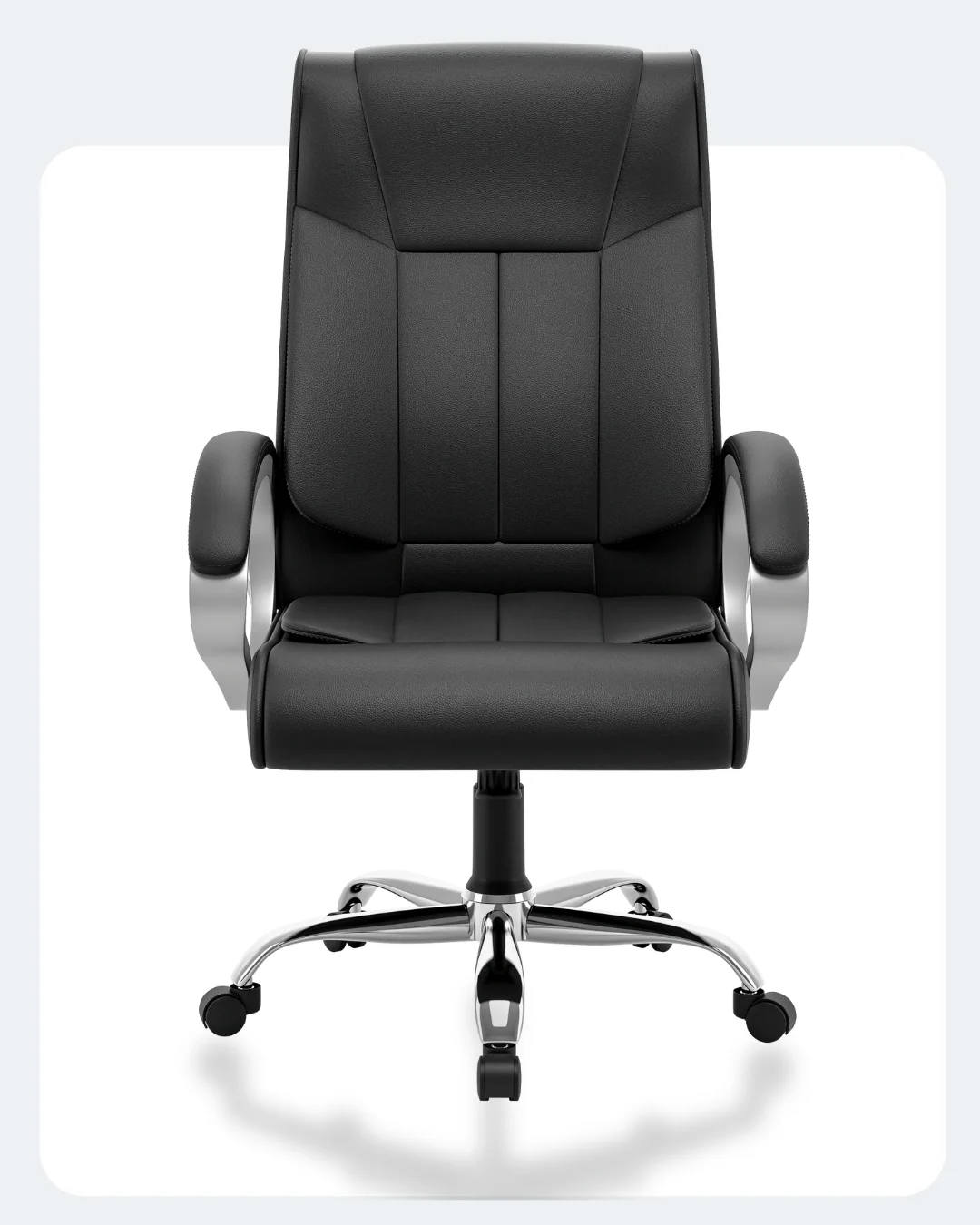 Green Soul Renewed Kiev Orthopedic Boss Office Chair (Leatherette) - Image 3