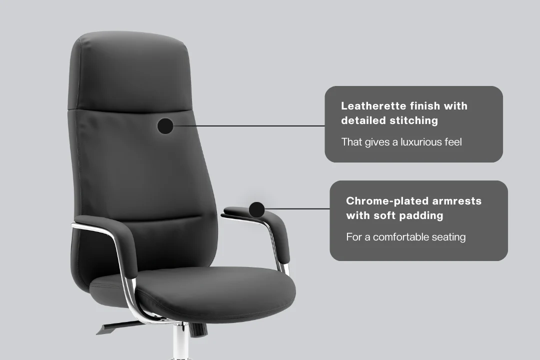 Green Soul Renewed Oslo Premium Office Chair - Image 5