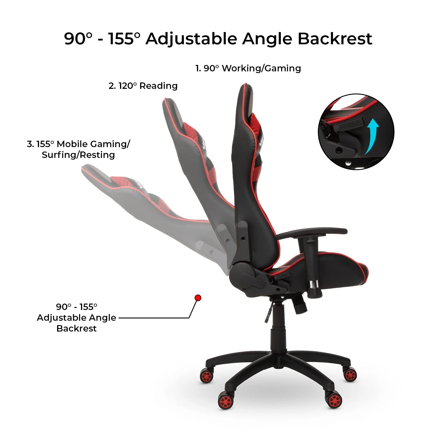 Green Soul Renewed Raptor Racing Edition Gaming Chair - Image 7