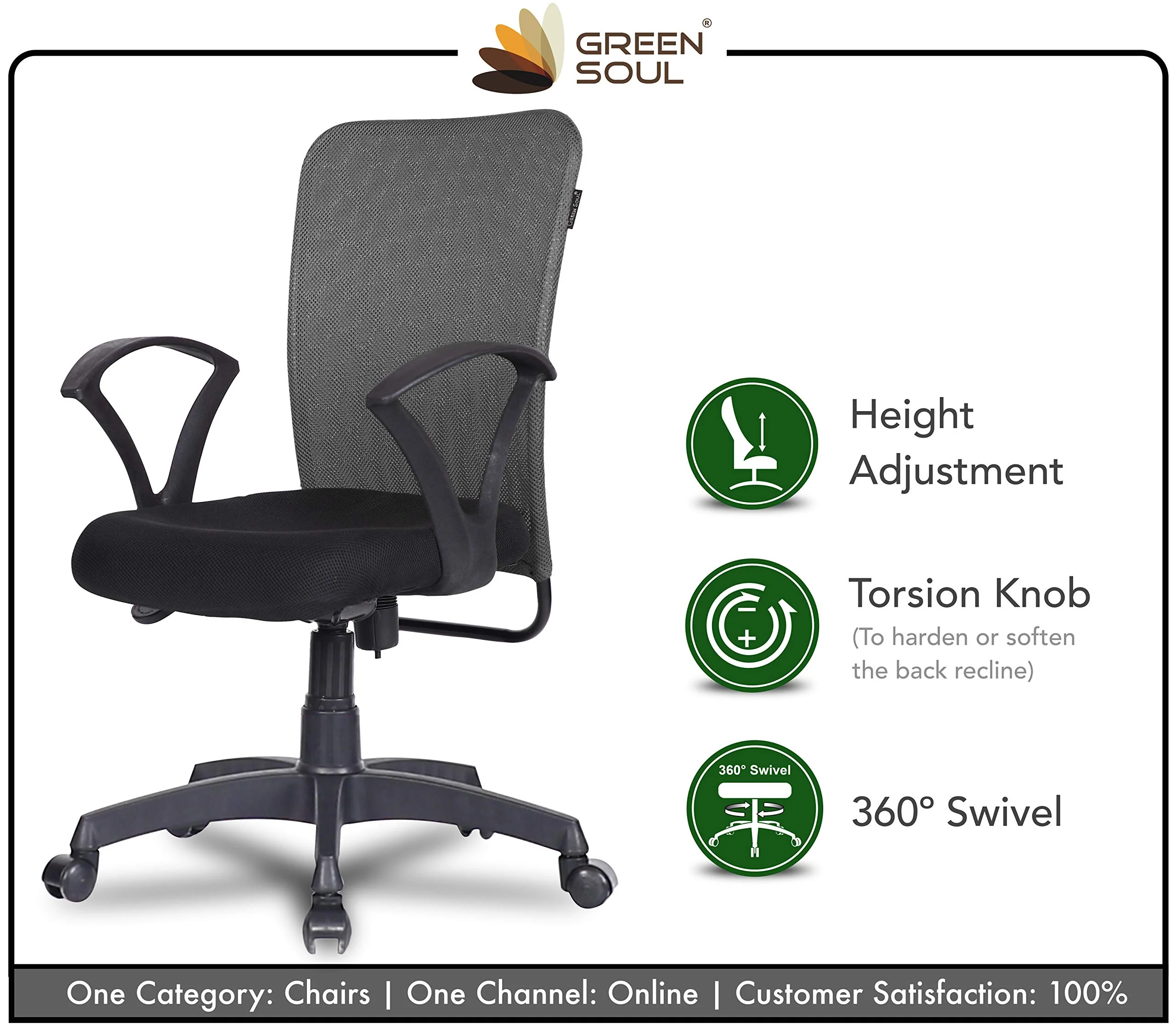 Green Soul Renewed Seoul Basic Chair - Image 35
