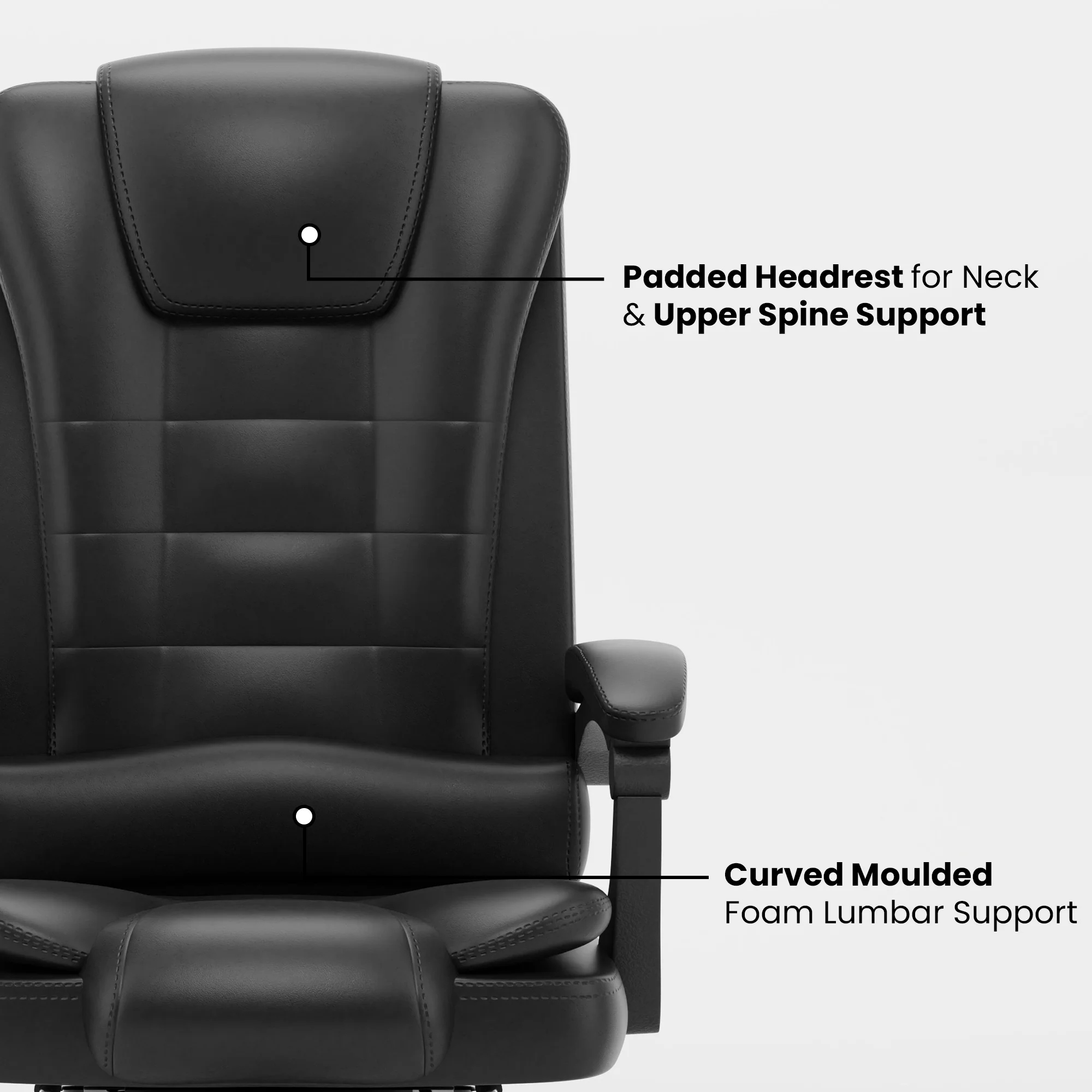 Green Soul Renewed Urbane Pro Leatherette Executive Chair - Image 14