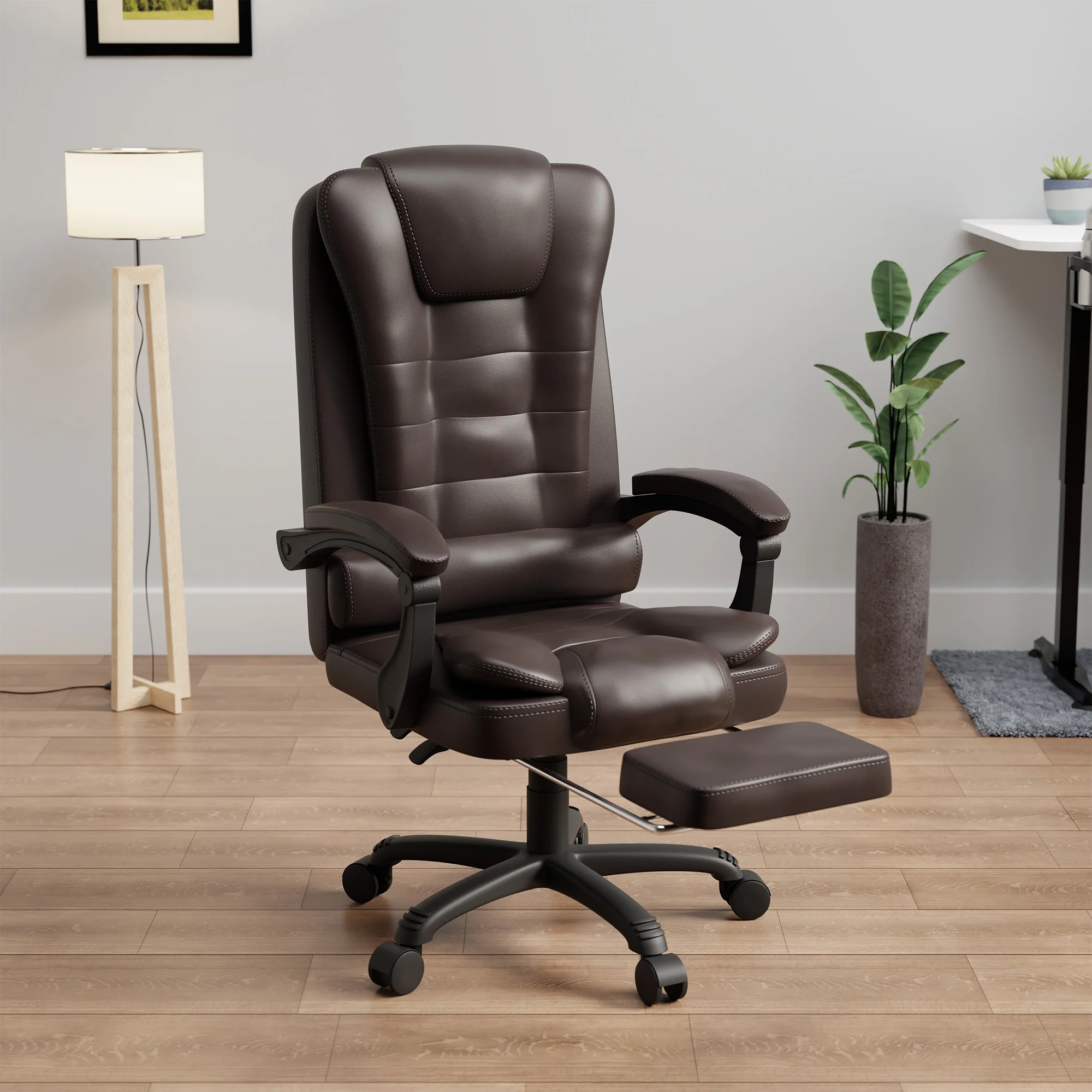 Green Soul Renewed Urbane Pro Leatherette Executive Chair - Image 24