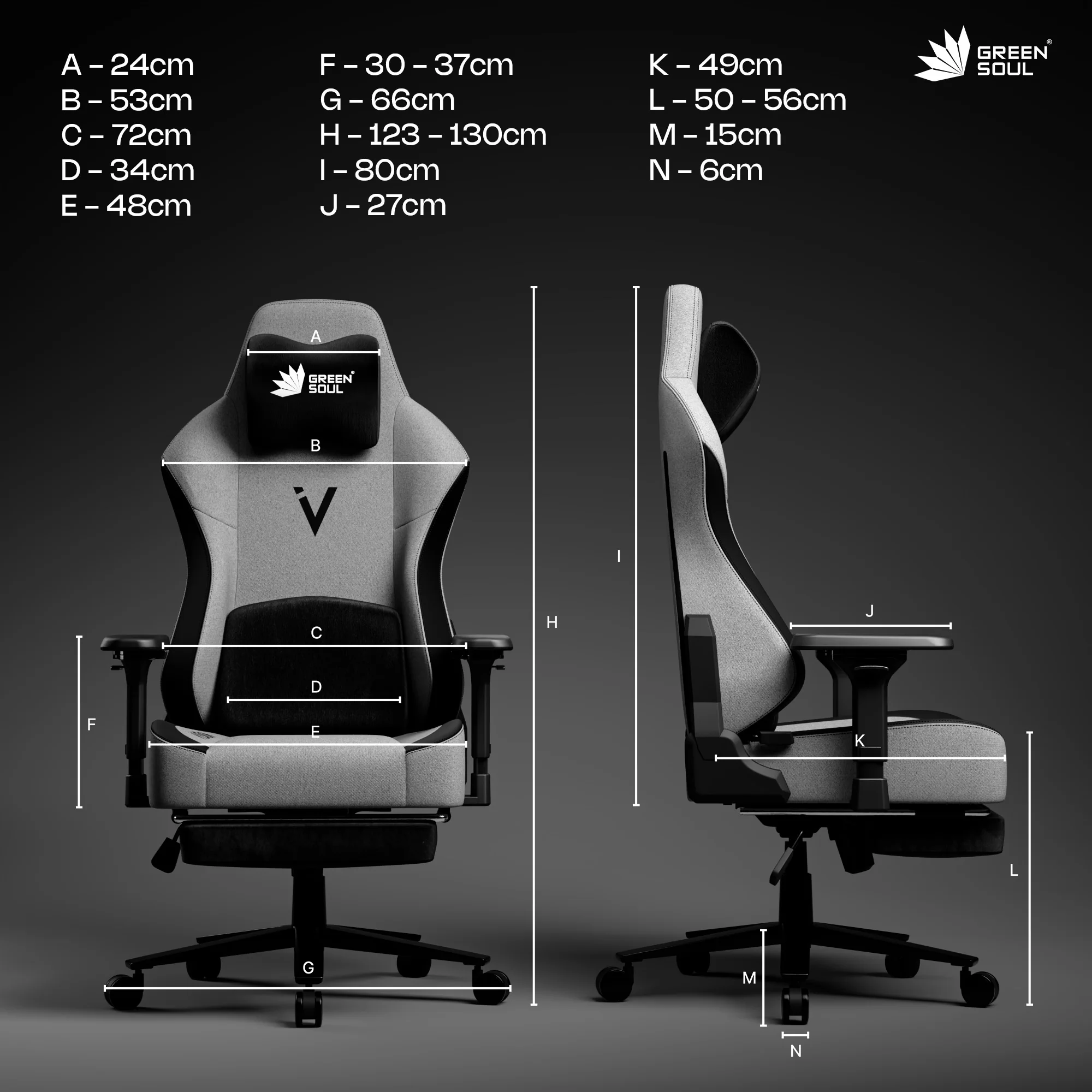 Green Soul Vision Pro V2 Gaming Chair - Image 16
