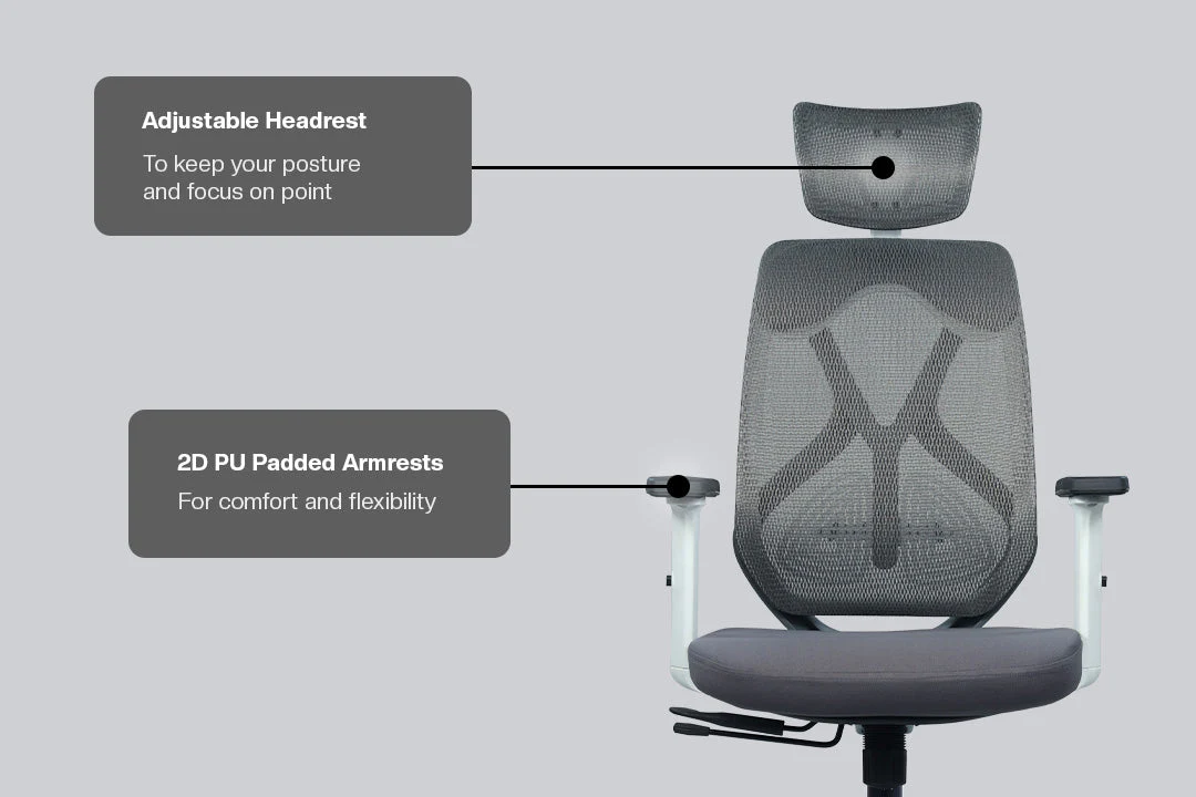 Green Soul Zodiac Pro Series High Back Mesh Office Chair - Image 6
