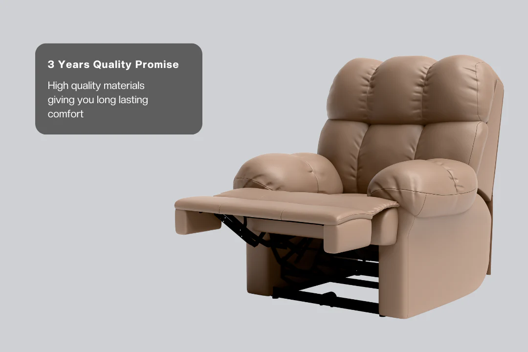 Green Soul Shangri-La Rocking, Revolving and Recline Single Seater Electric Recliner Sofa - Image 91