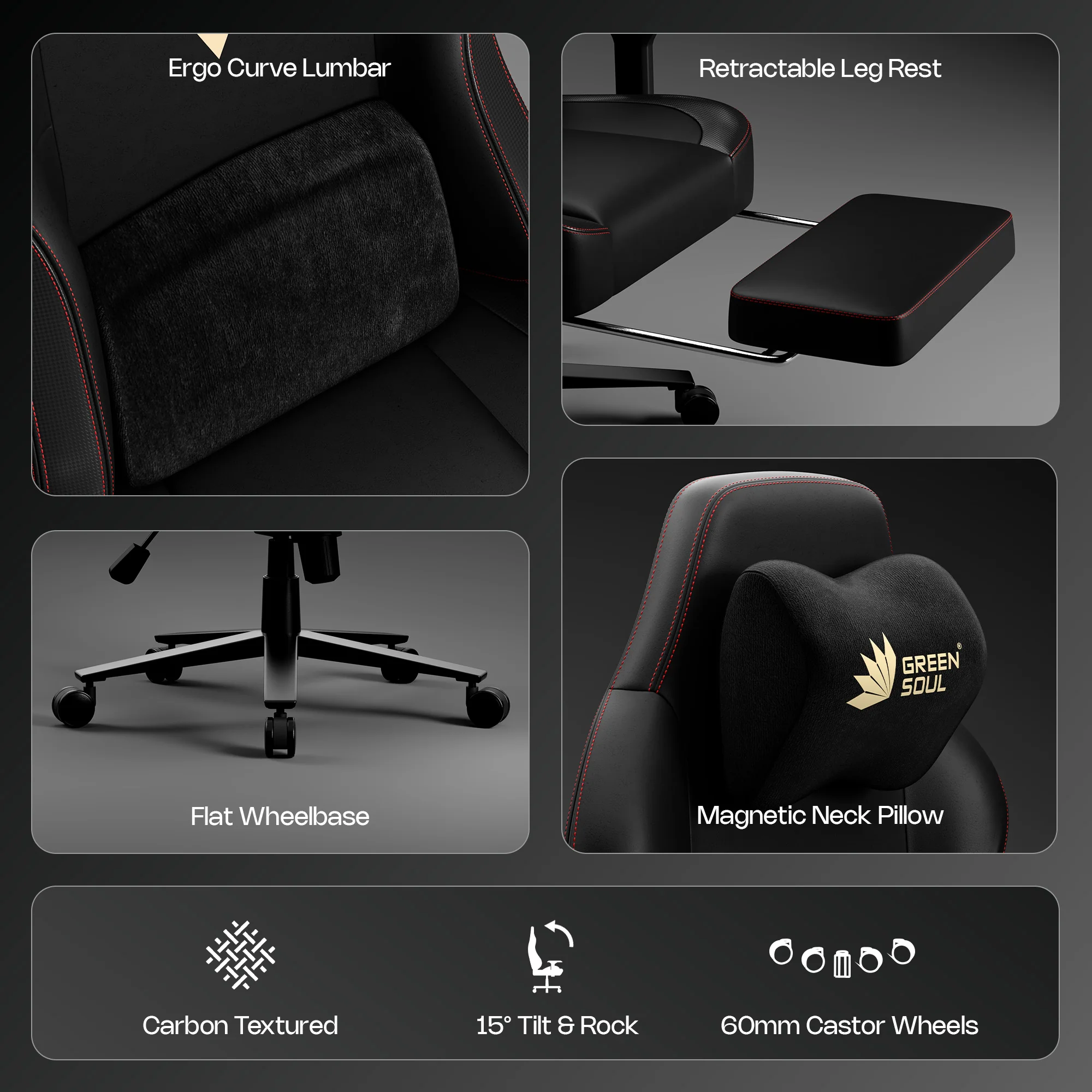 Green Soul Vision Pro V2 Gaming Chair - Image 63