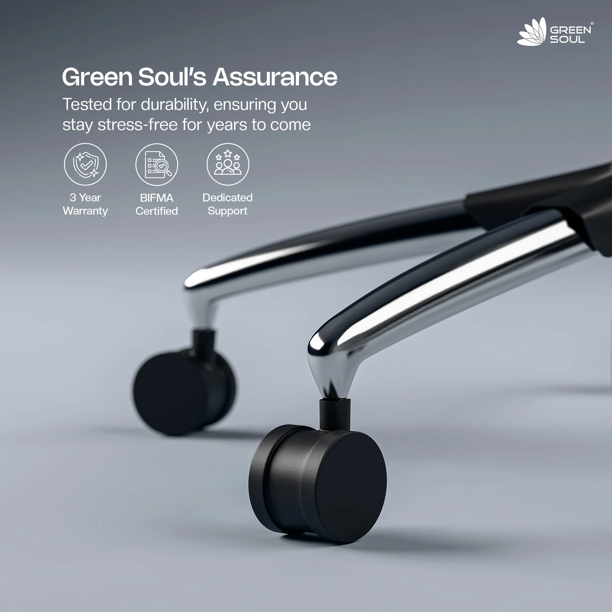 Green Soul Zodiac Pro Series High Back Mesh Office Chair - Image 110