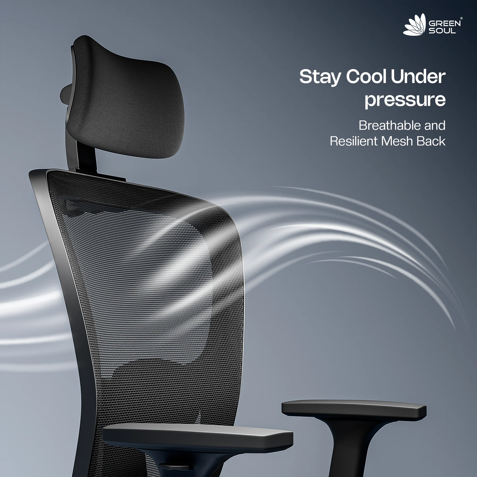 Green Soul Jupiter Superb High Back Mesh Office Chair - Image 32