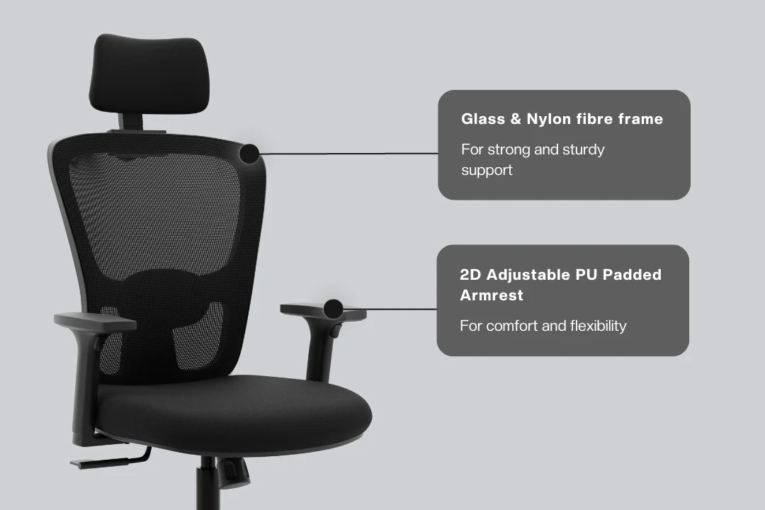 Green Soul Jupiter Superb High Back Mesh Office Chair - Image 9