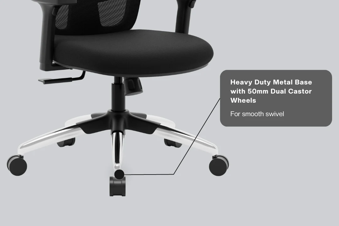 Green Soul Jupiter Superb Mid Back Mesh Office Chair - Image 7