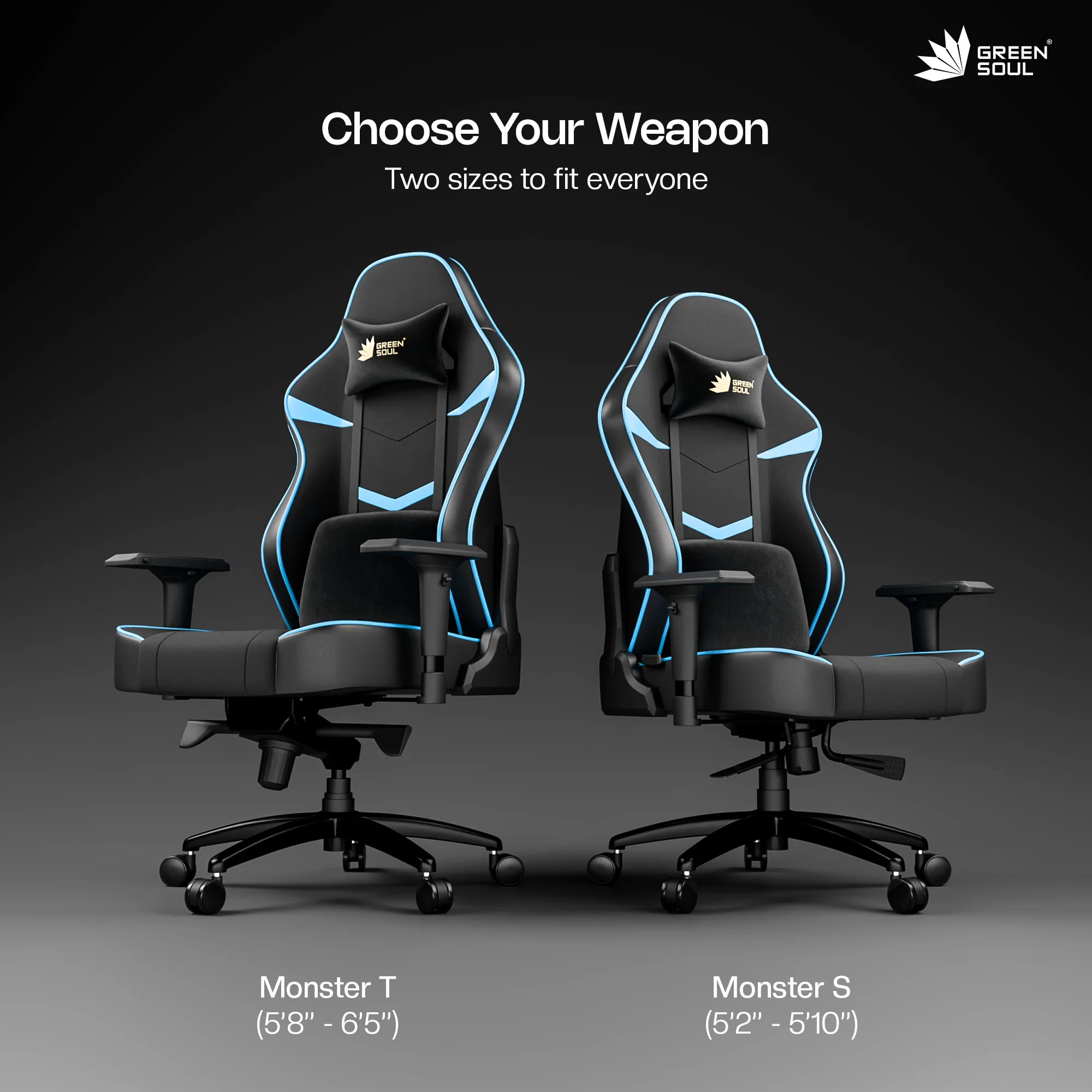 Green Soul Monster Ultimate (S) Gaming Chair - Image 46