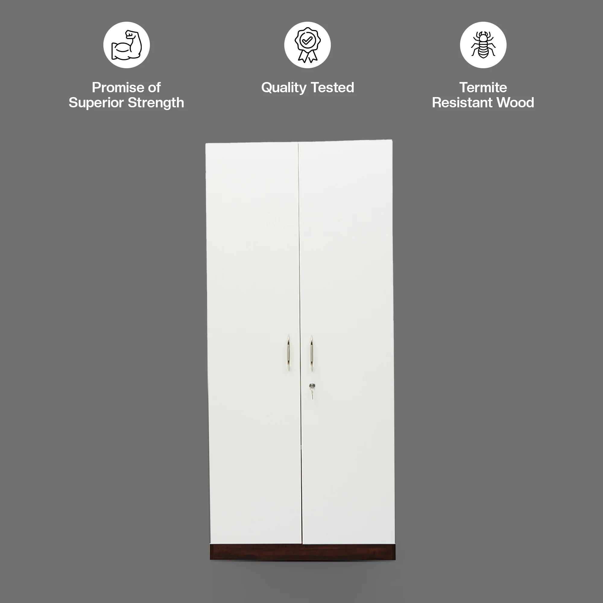 Green Soul Renewed Arthur 2-Door Wardrobe - Image 7