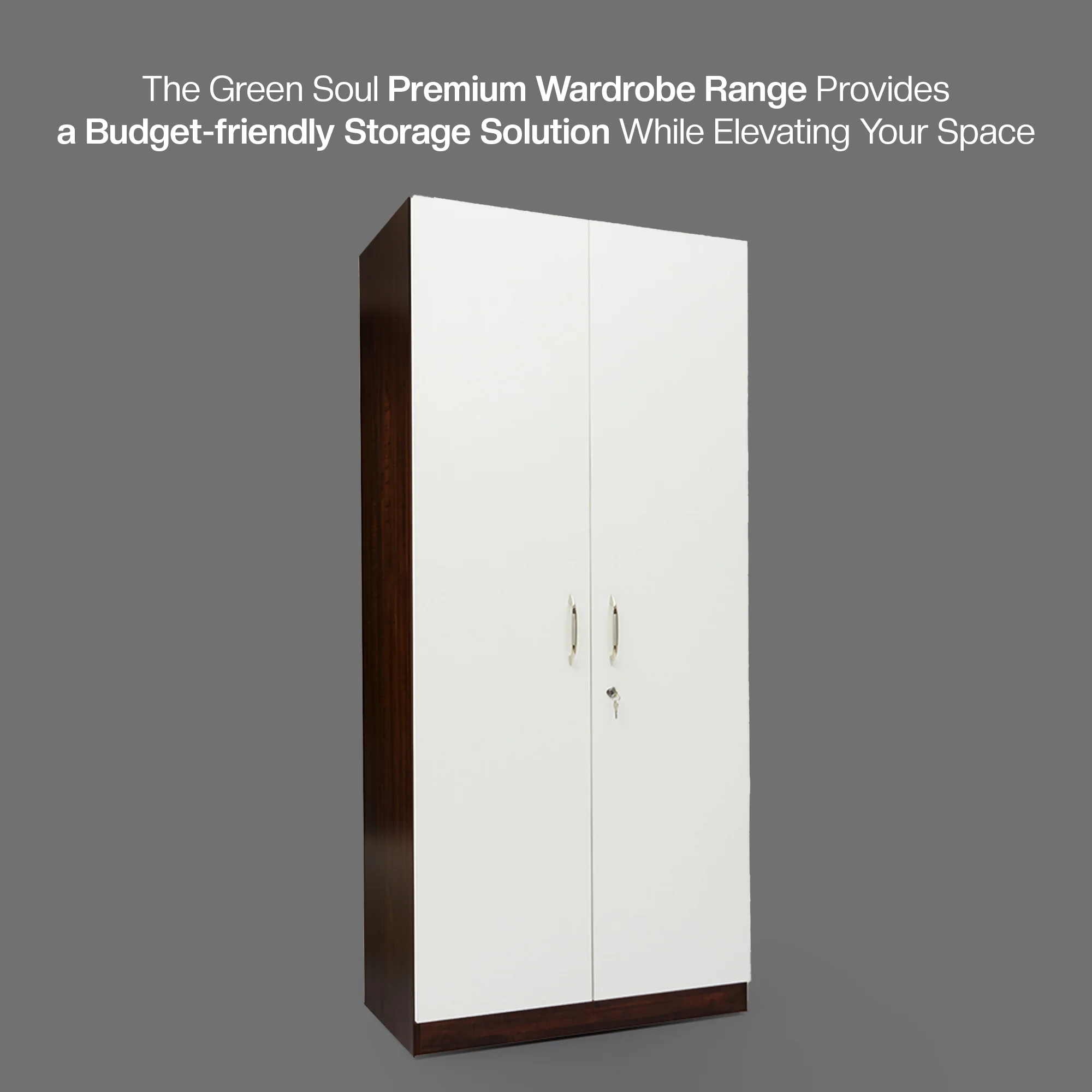 Green Soul Renewed Arthur 2-Door Wardrobe - Image 9