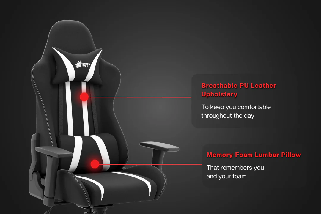 Green Soul Renewed Beast Gaming Chair - Image 36