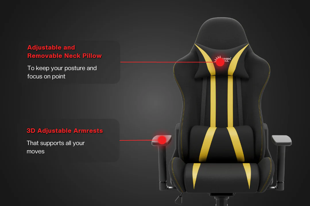 Green Soul Renewed Beast Gaming Chair - Image 41