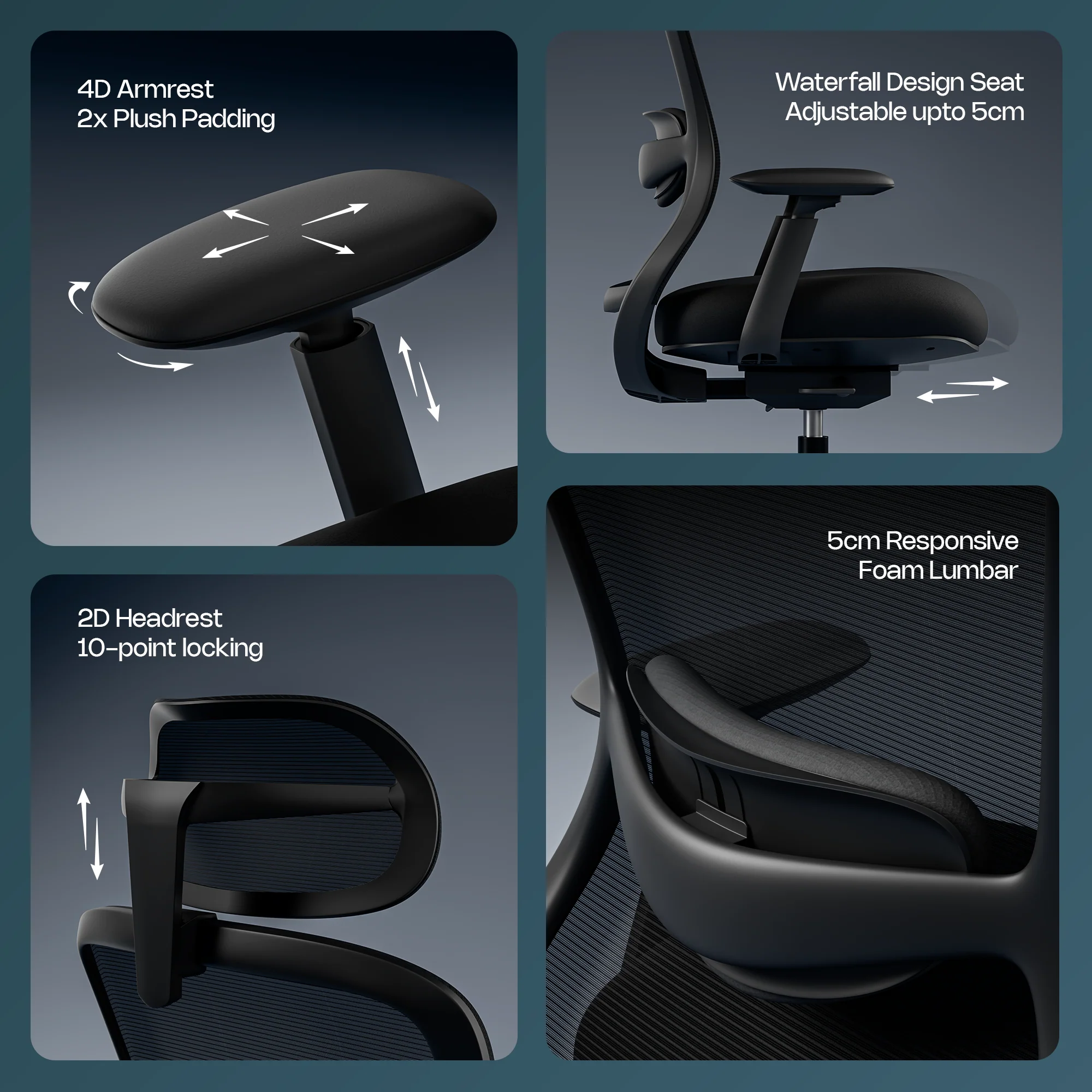 Green Soul Galaxy Ergonomic Office Chair - Image 52