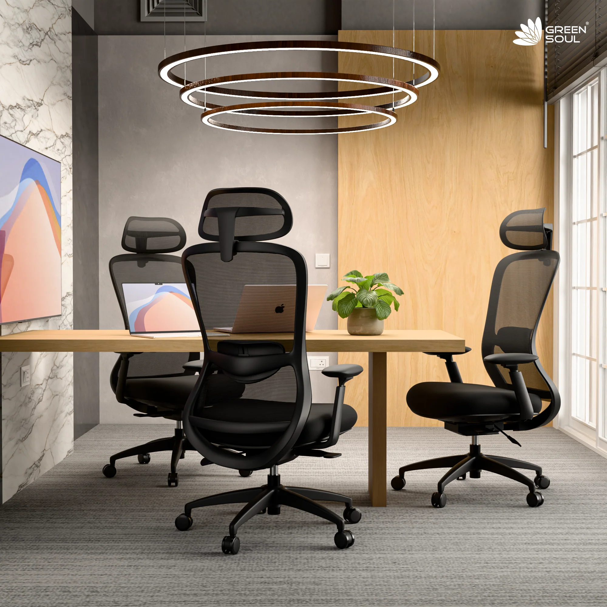 Green Soul Galaxy Ergonomic Office Chair - Image 54