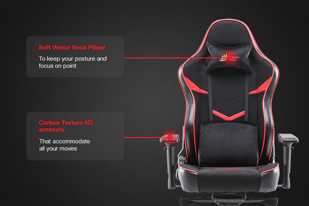 Green Soul Renewed Monster Ultimate (T) Gaming Chair - Image 4