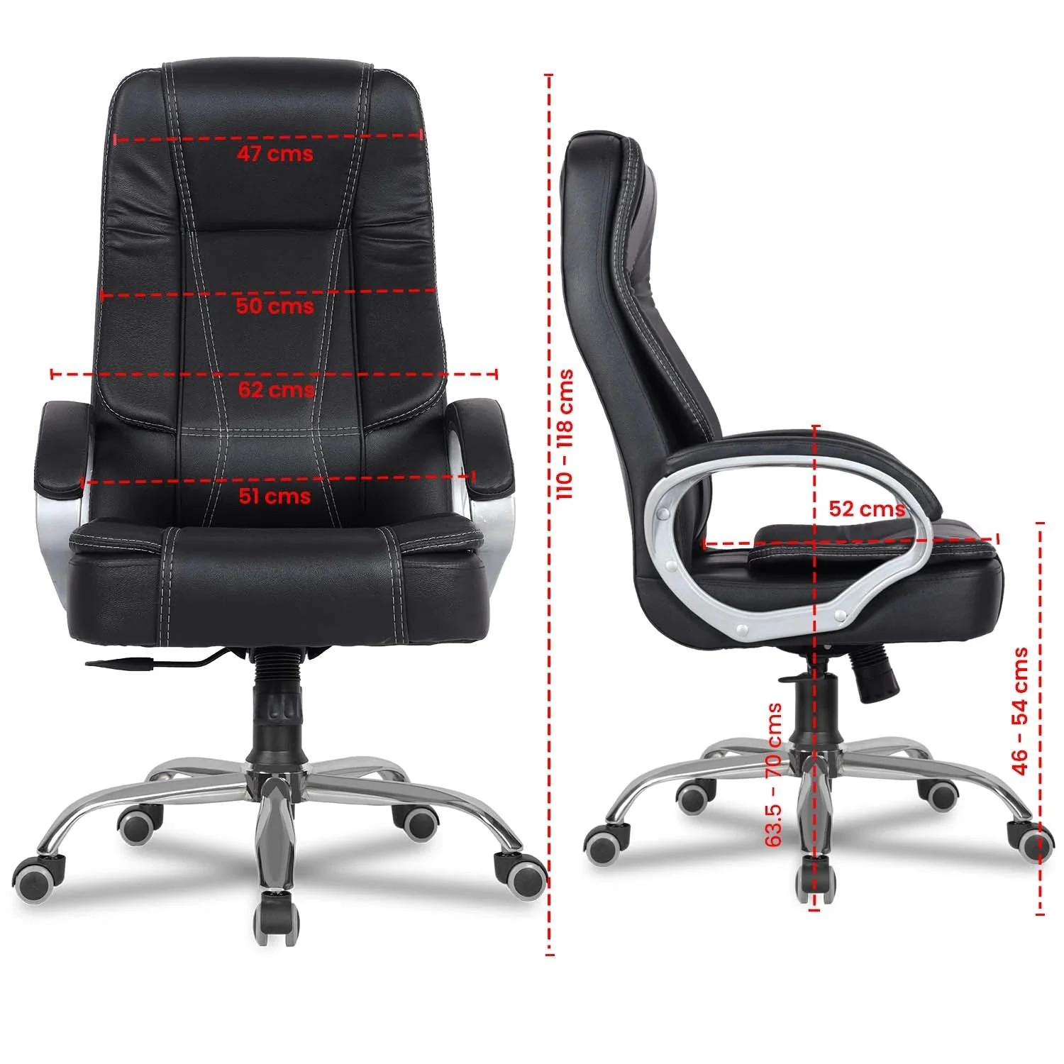 Green Soul Renewed Vienna High Back Executive Chair - Image 32