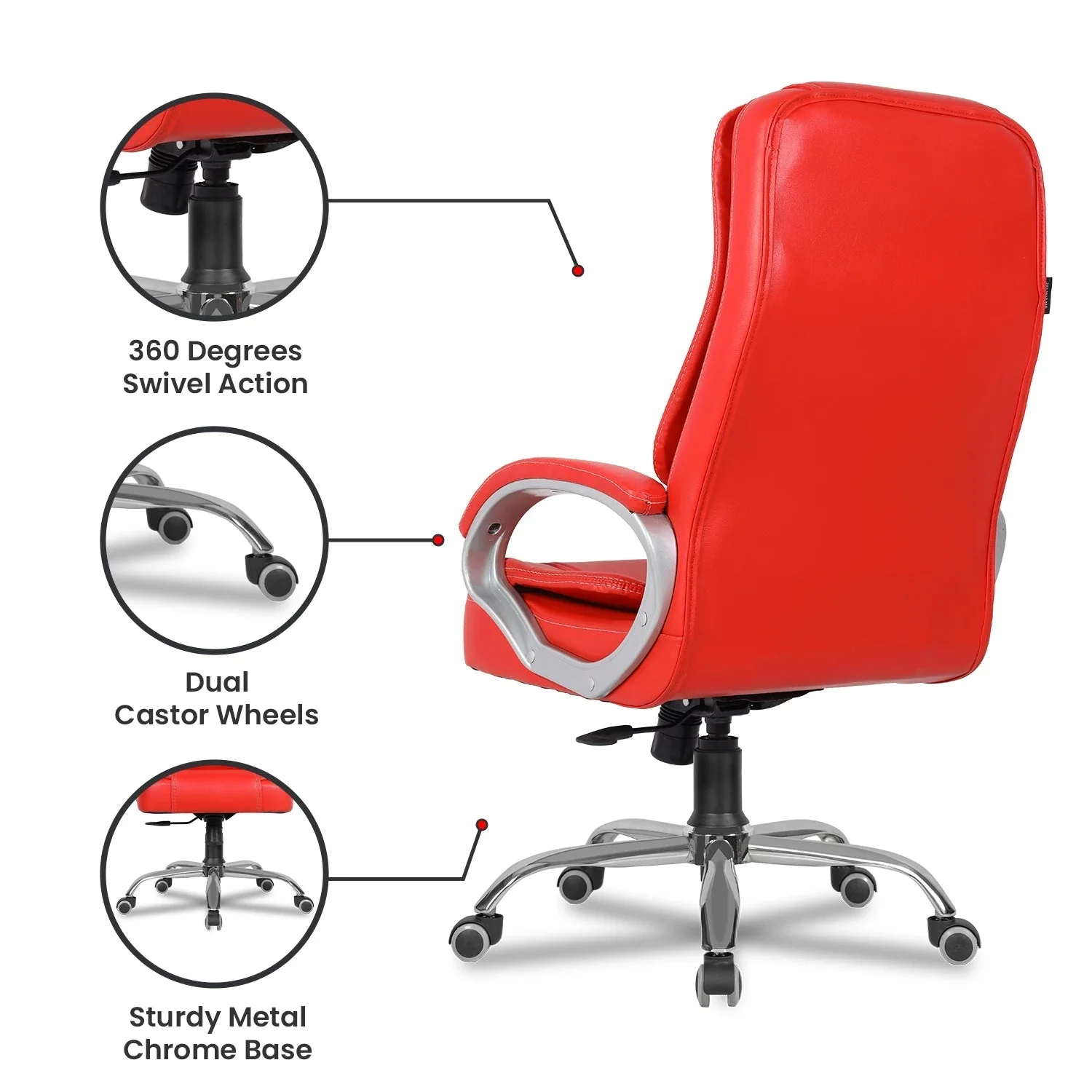 Green Soul Renewed Vienna High Back Executive Chair - Image 45