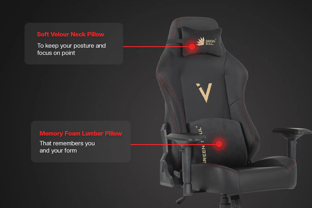 Green Soul Renewed Vision Gaming Chair - Image 6