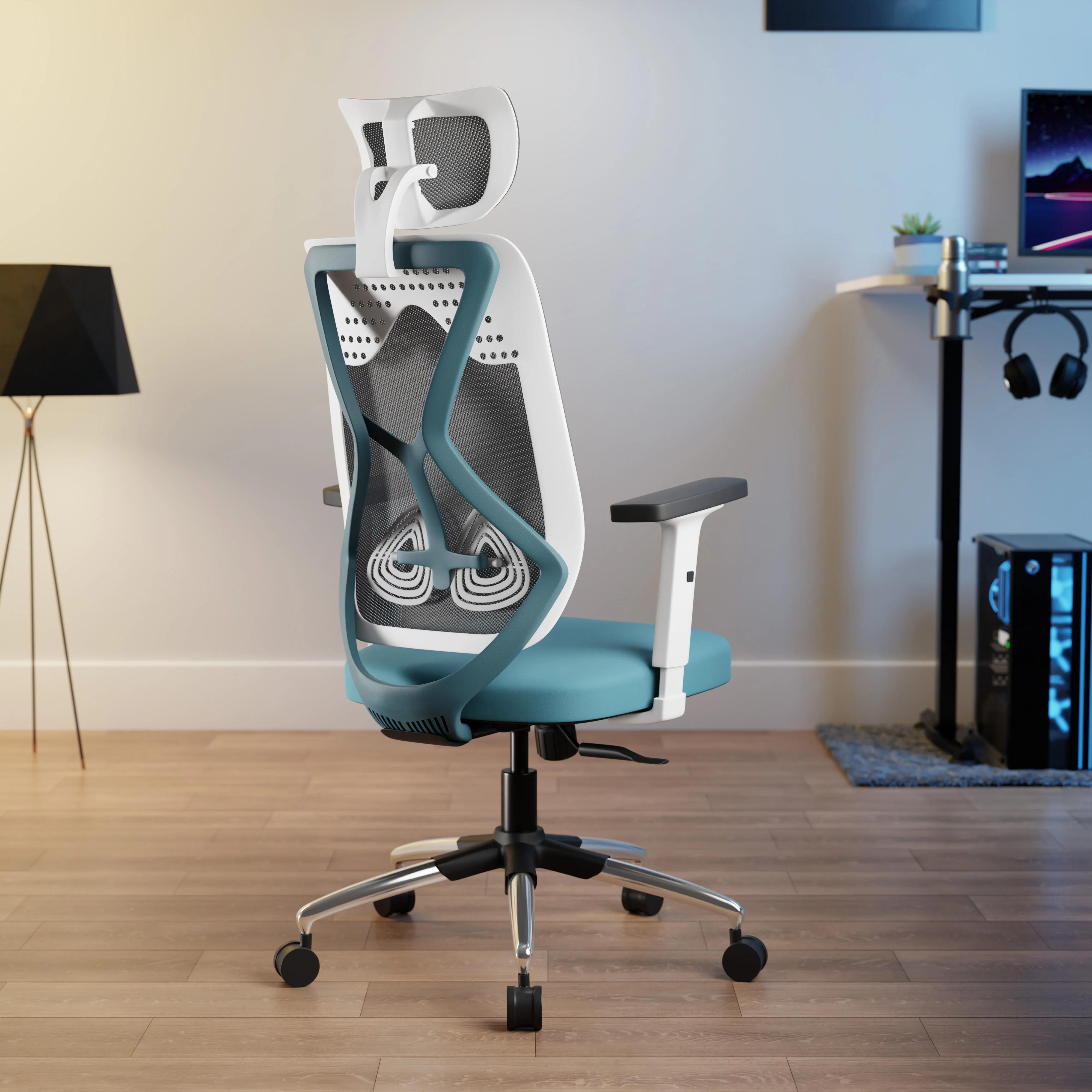 Green Soul Renewed Zodiac Pro High Back Mesh Office Chair - Image 12