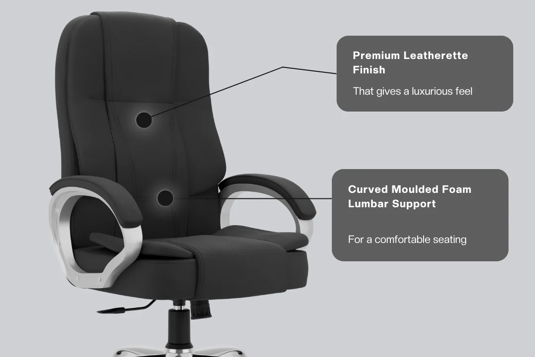 Green Soul Vienna Fabric Executive Chair - Image 24